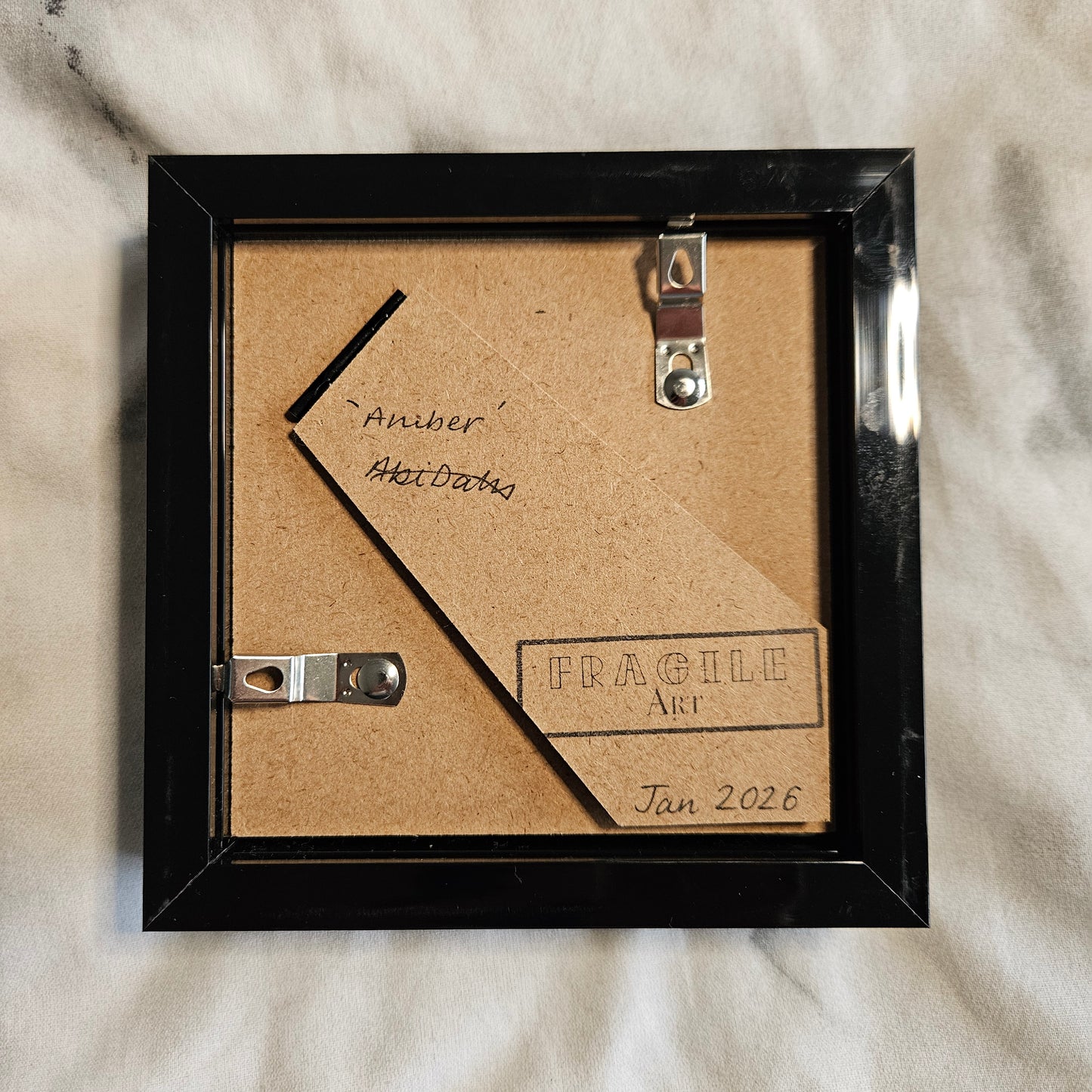 Amber - Framed Original Artwork