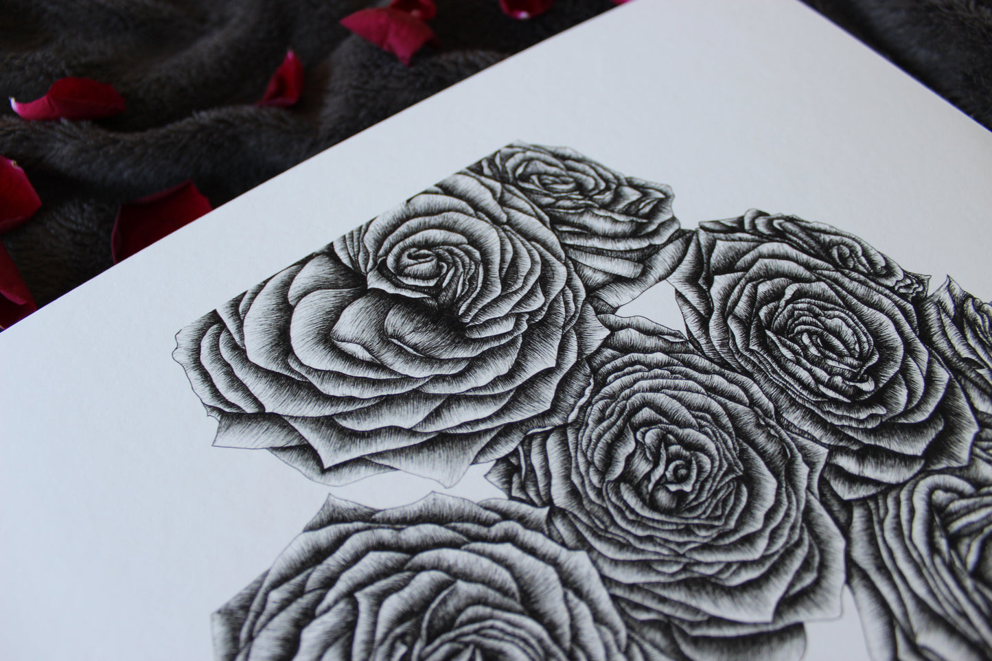 The Beginning (in fine liner) - Giclee Print