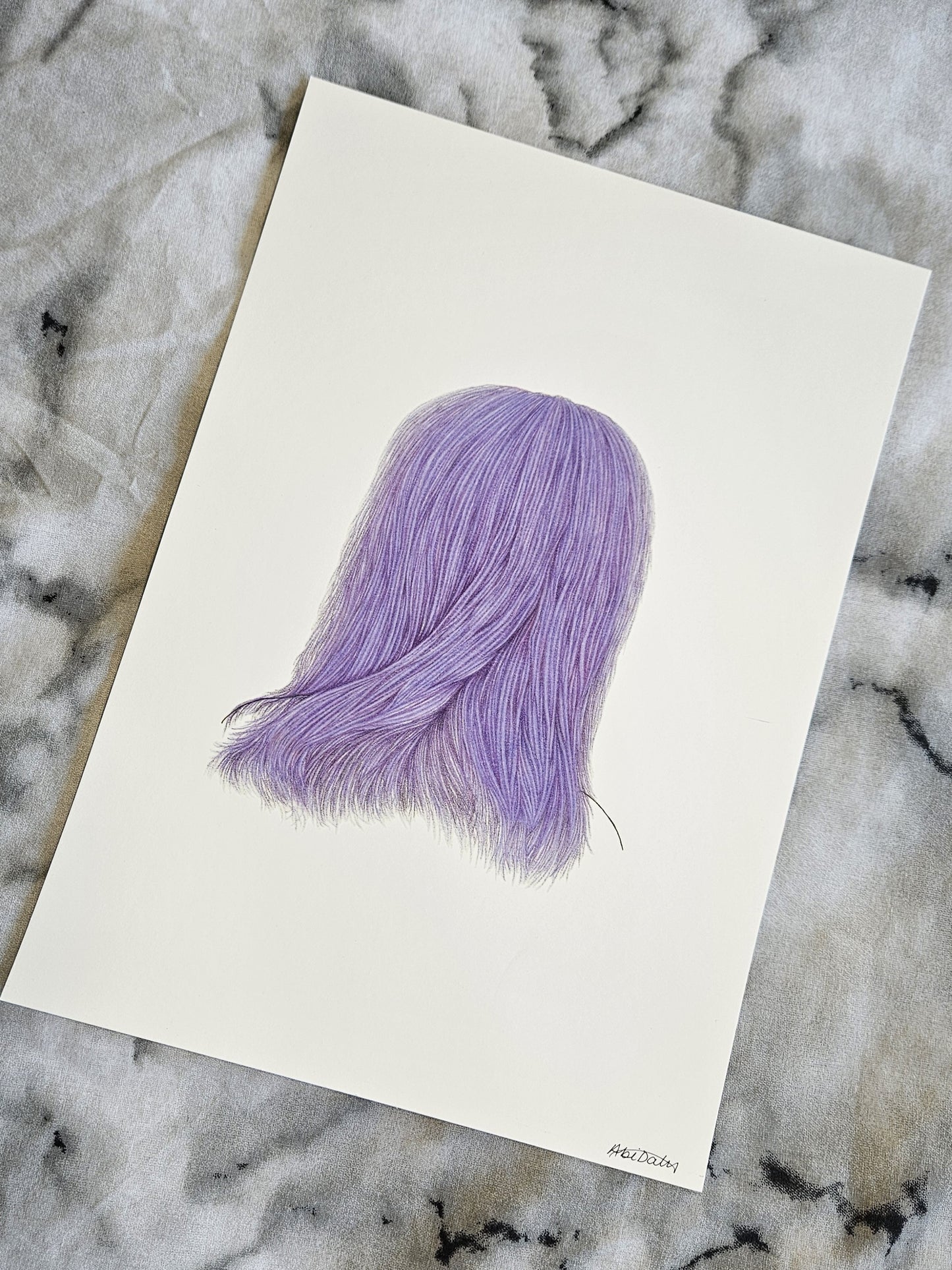 Lilac - Giclee Print of Original Artwork