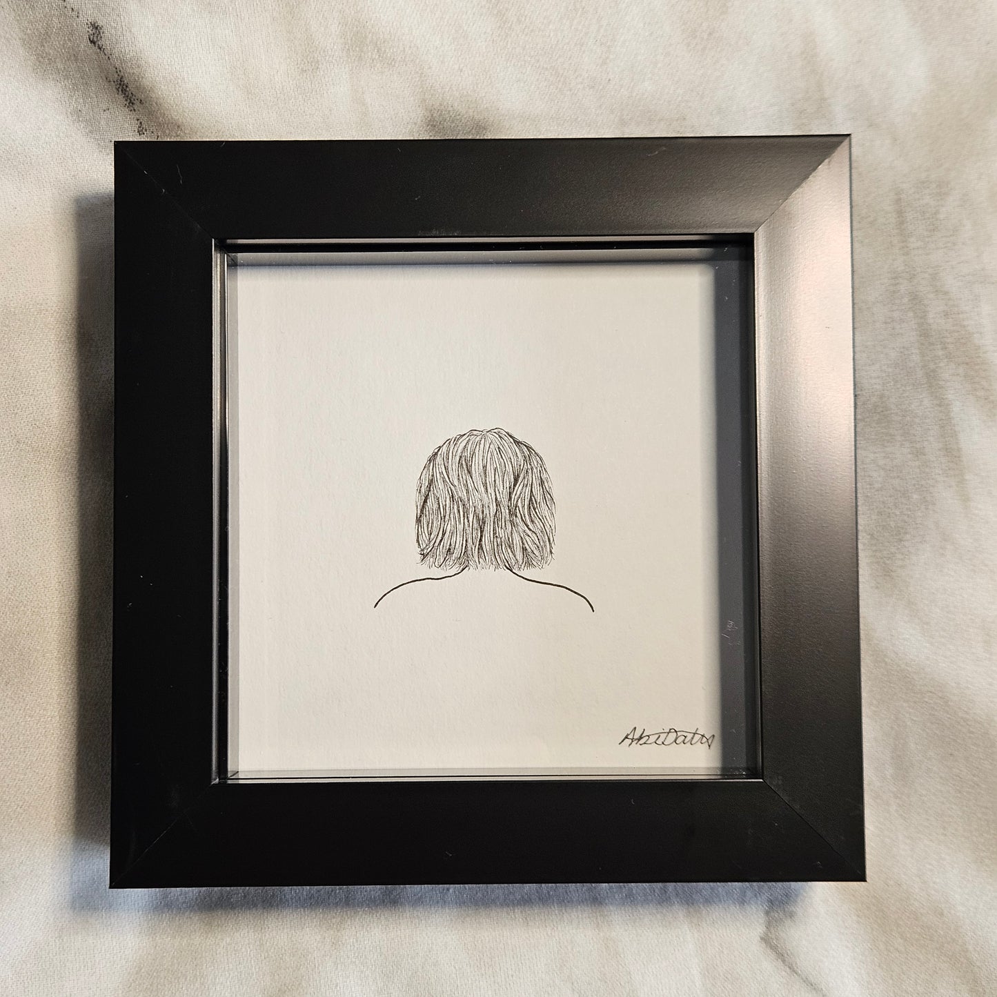 Amber - Framed Original Artwork
