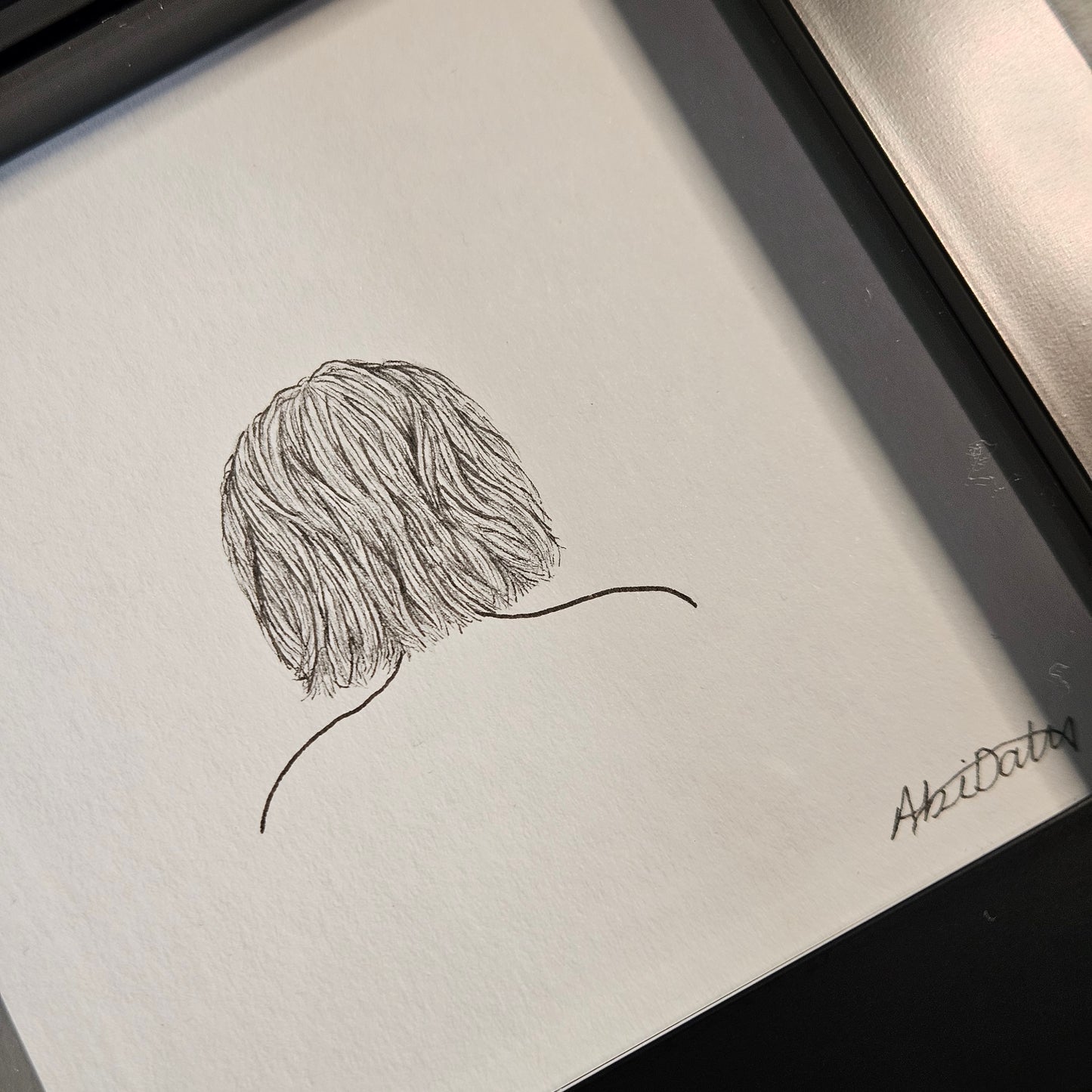 Amber - Framed Original Artwork