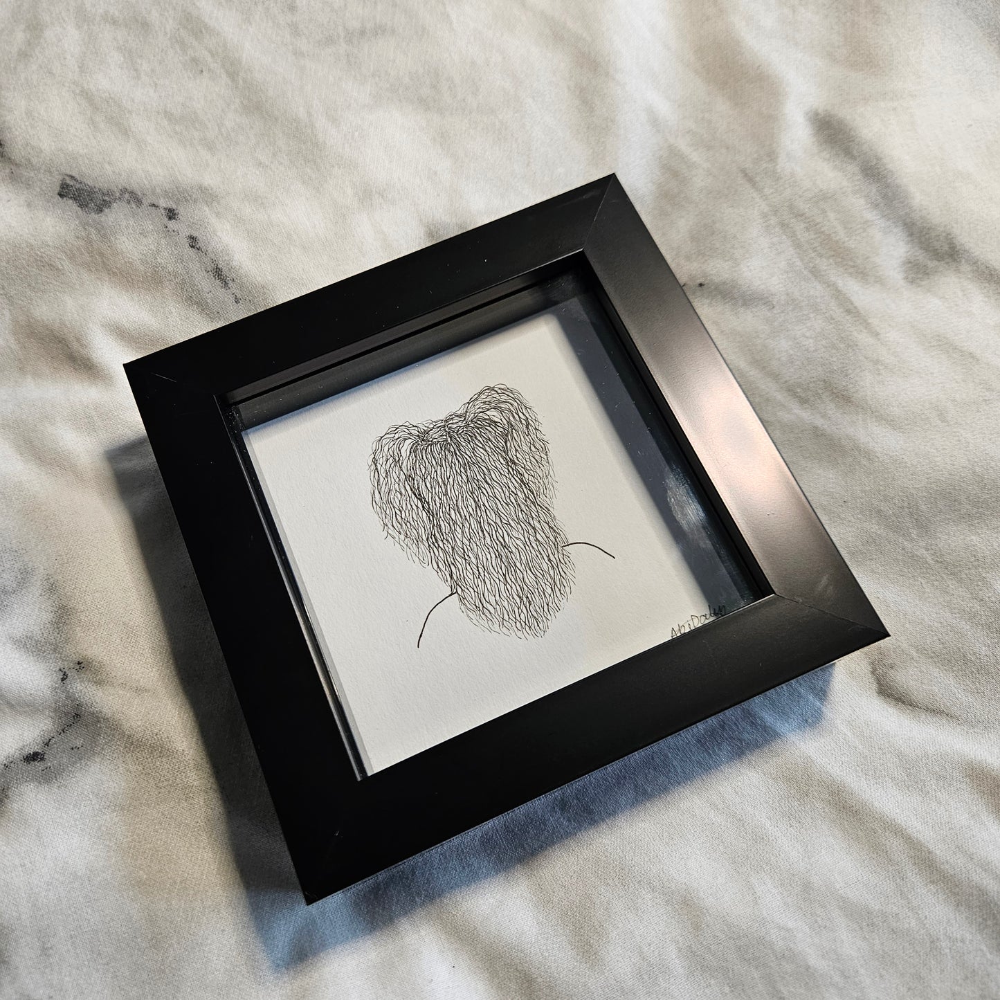 Mia - Framed Original Artwork
