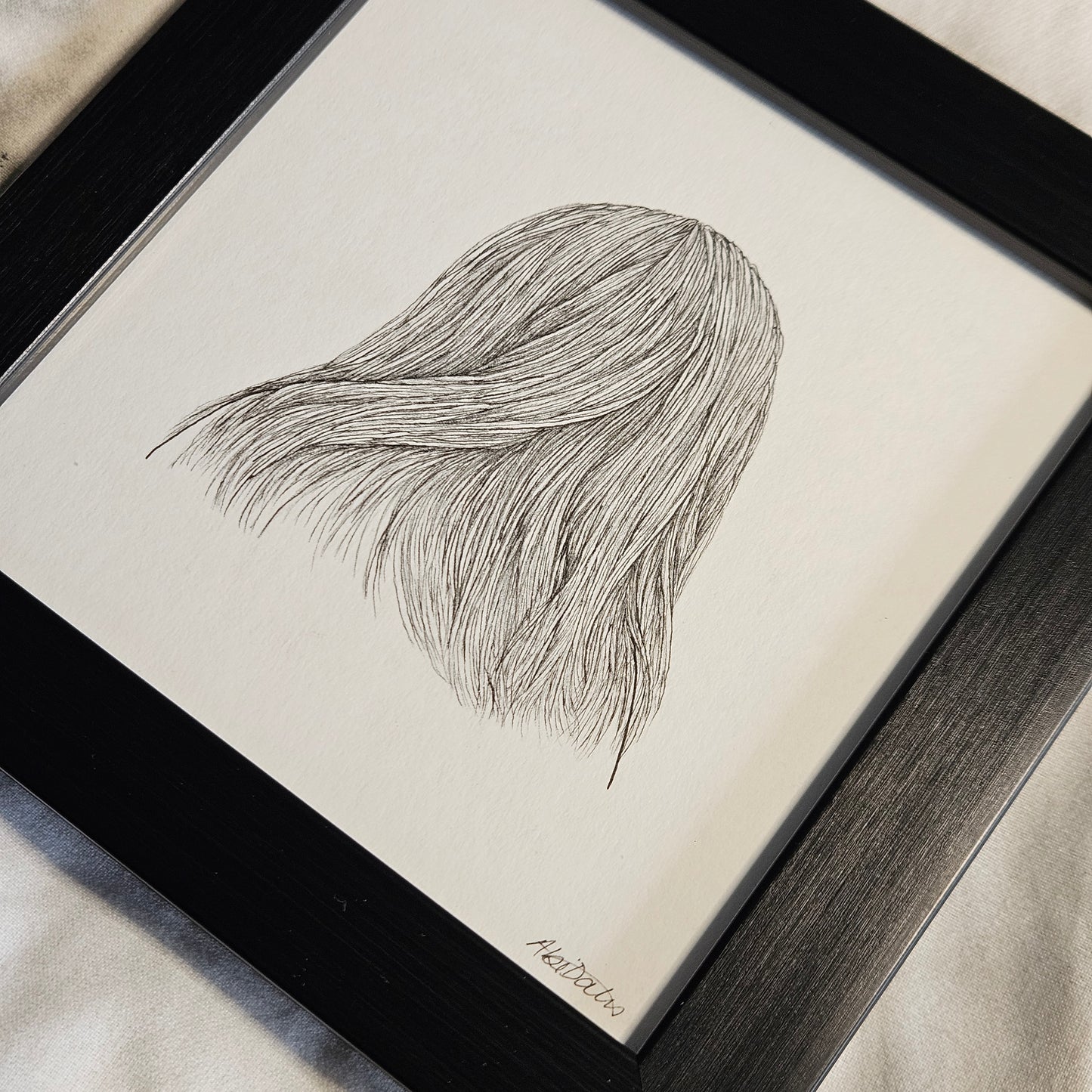 Natalia - Framed Original Artwork