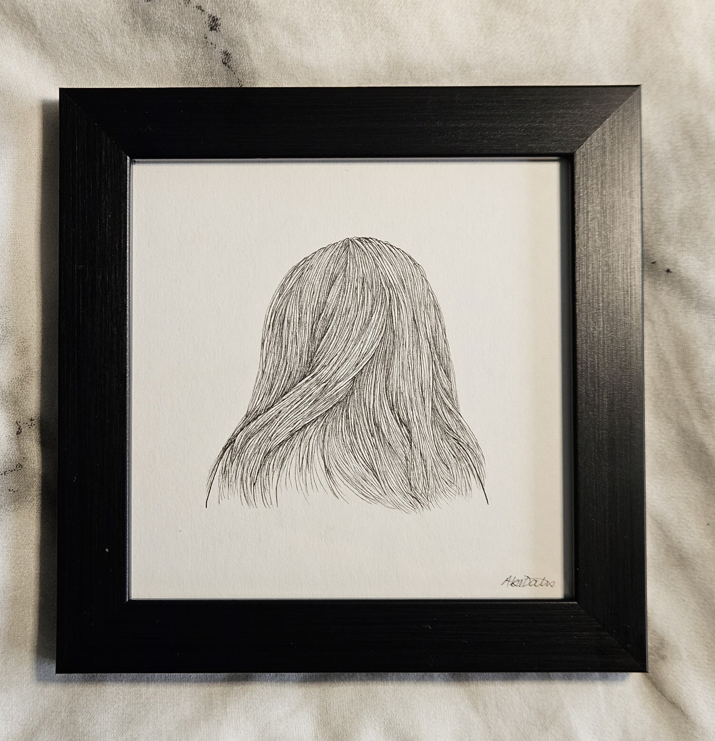 Natalia - Framed Original Artwork