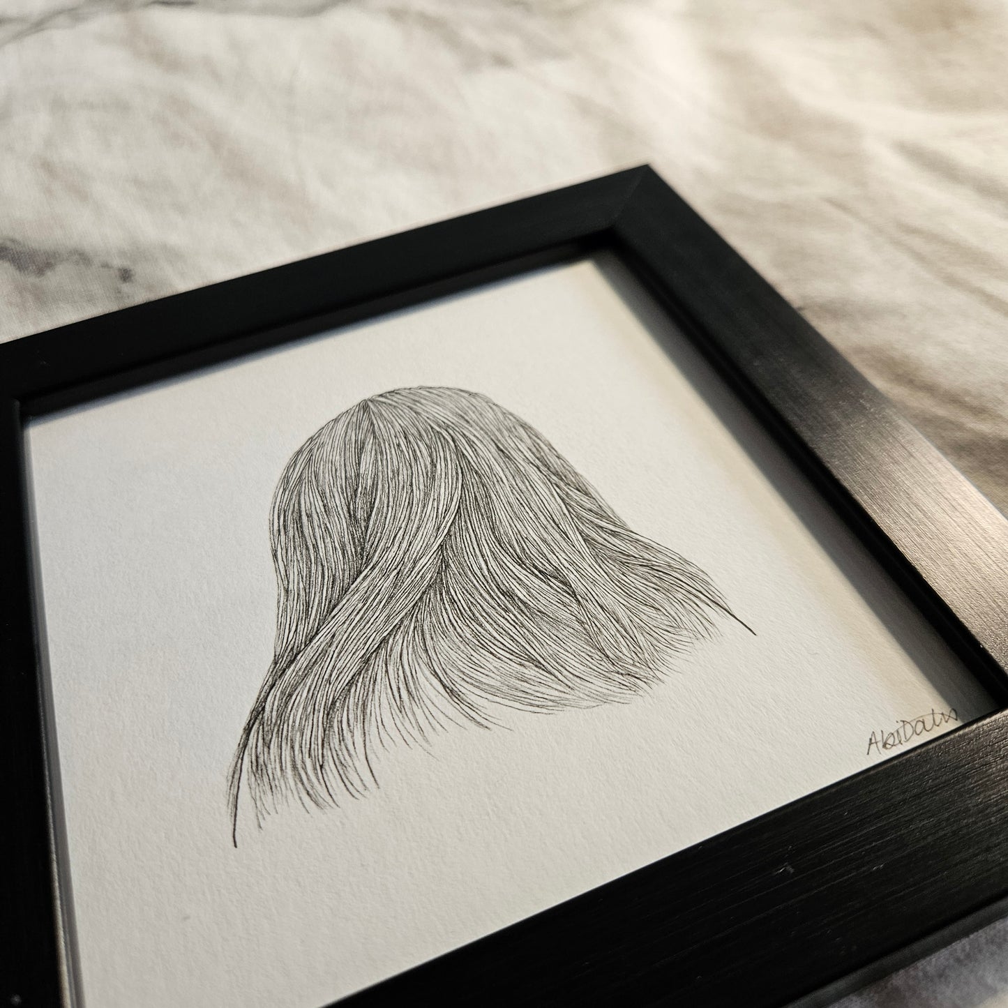 Natalia - Framed Original Artwork