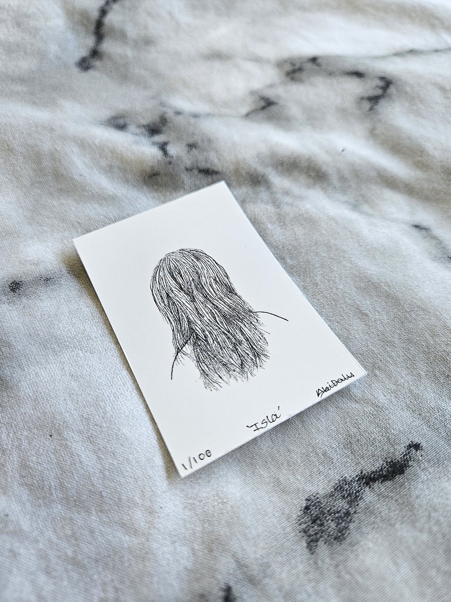 Isla - Mini Giclee Print of Original Artwork