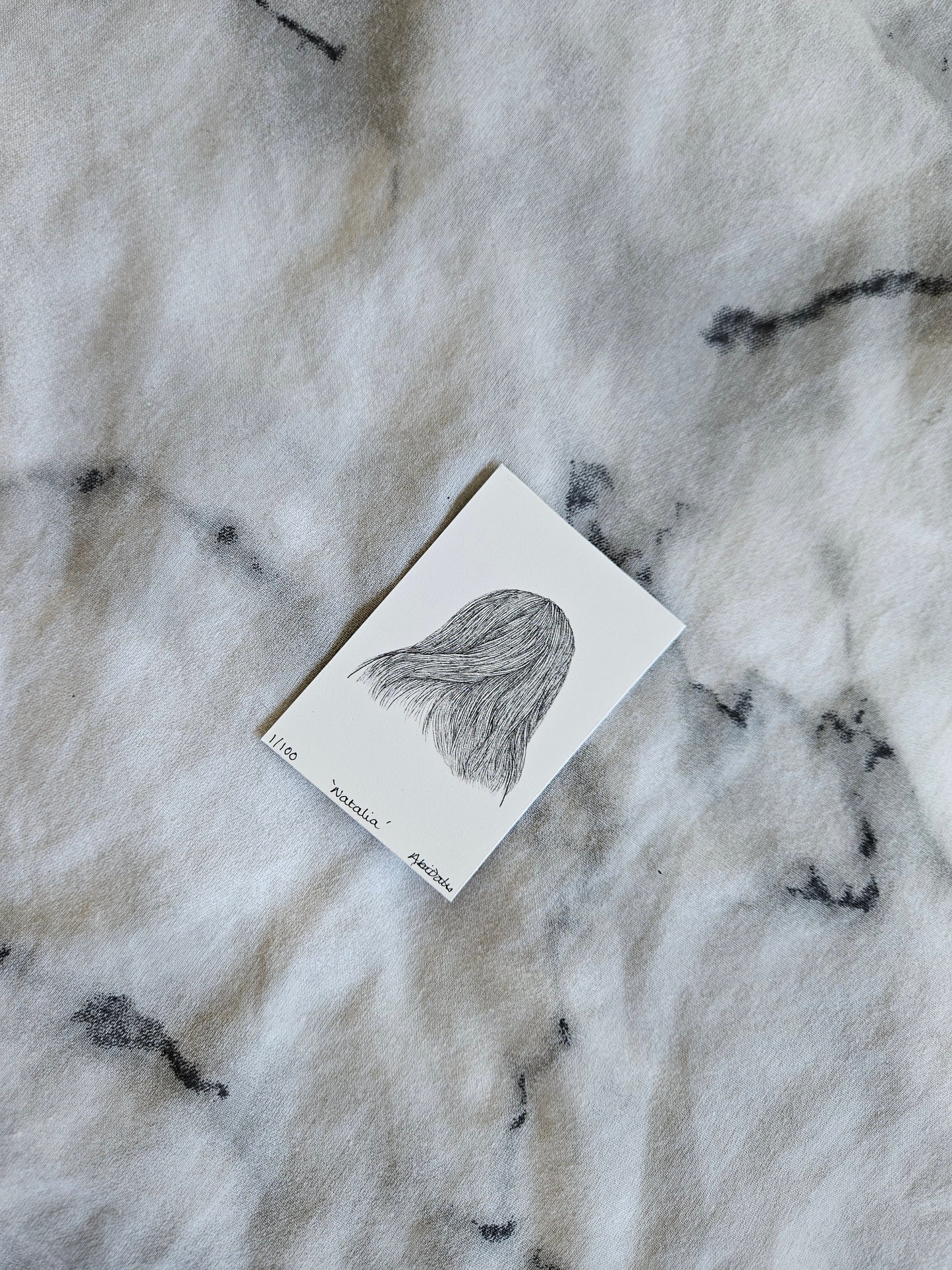 Natalia - Mini Giclee Print of Original Artwork