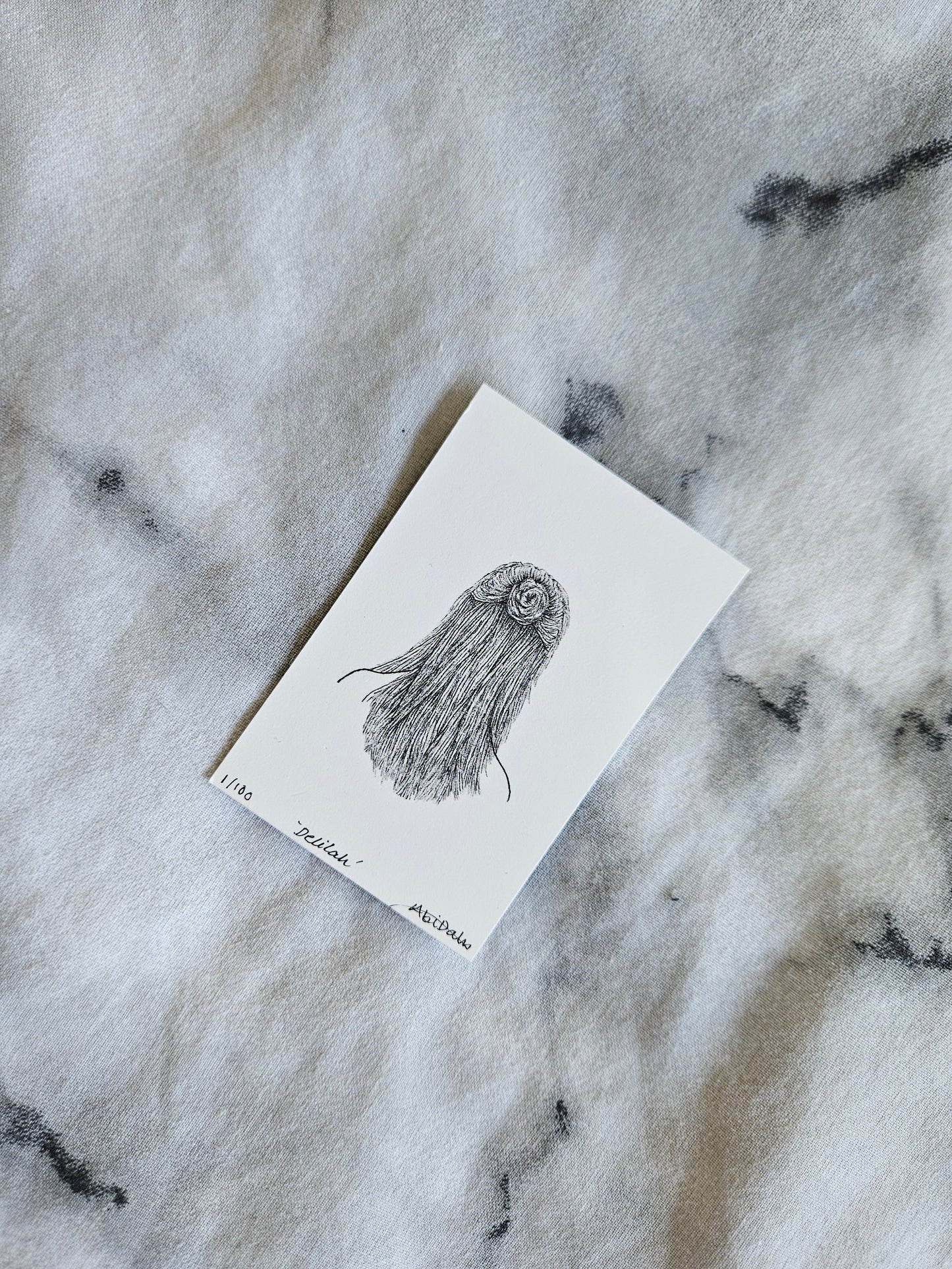 Delilah - Mini Giclee Print of Original Artwork