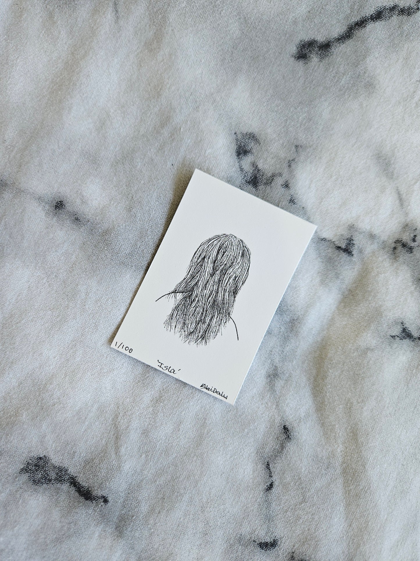 Isla - Mini Giclee Print of Original Artwork