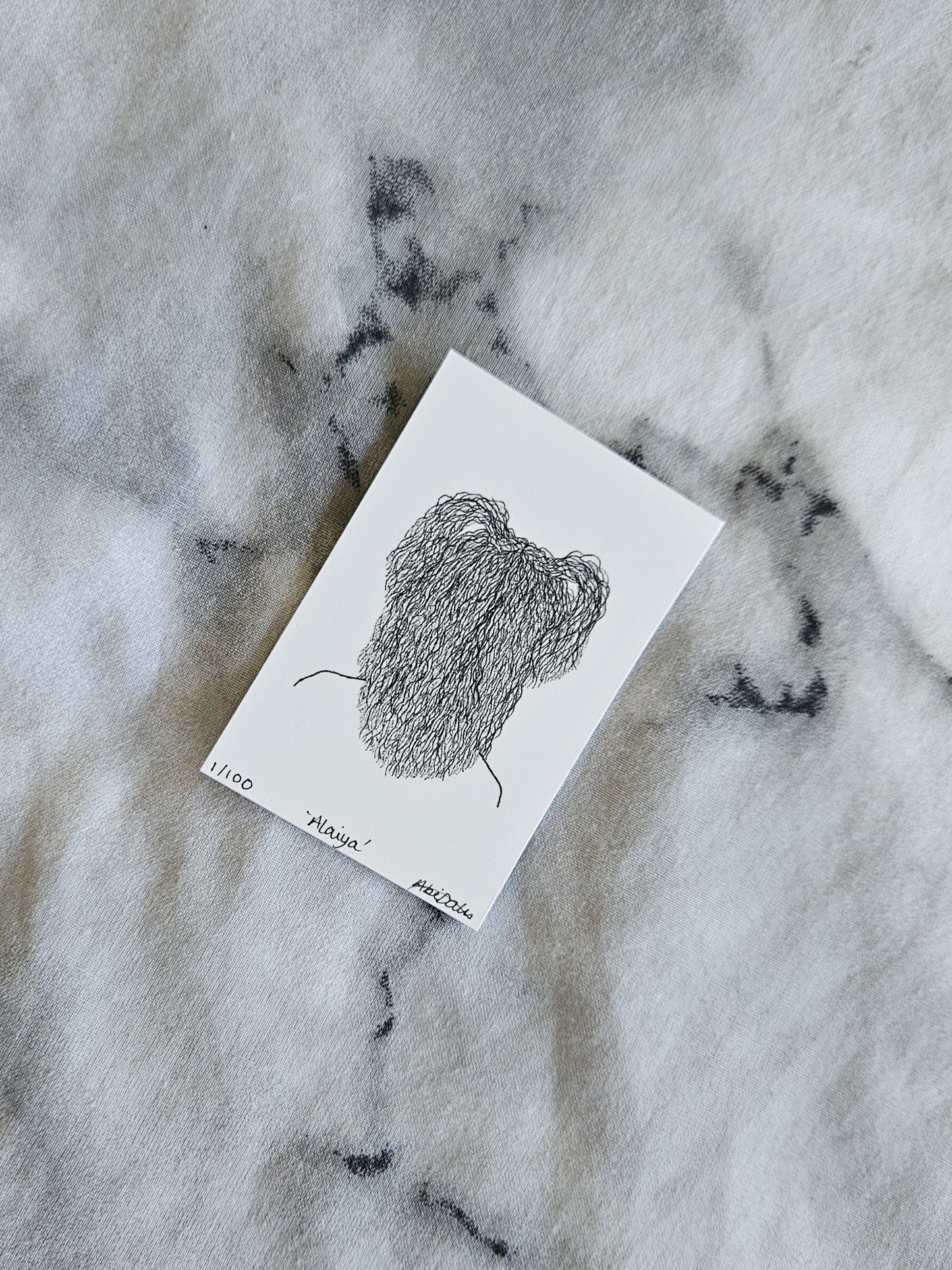Alaiya - Mini Giclee Print of Original Artwork
