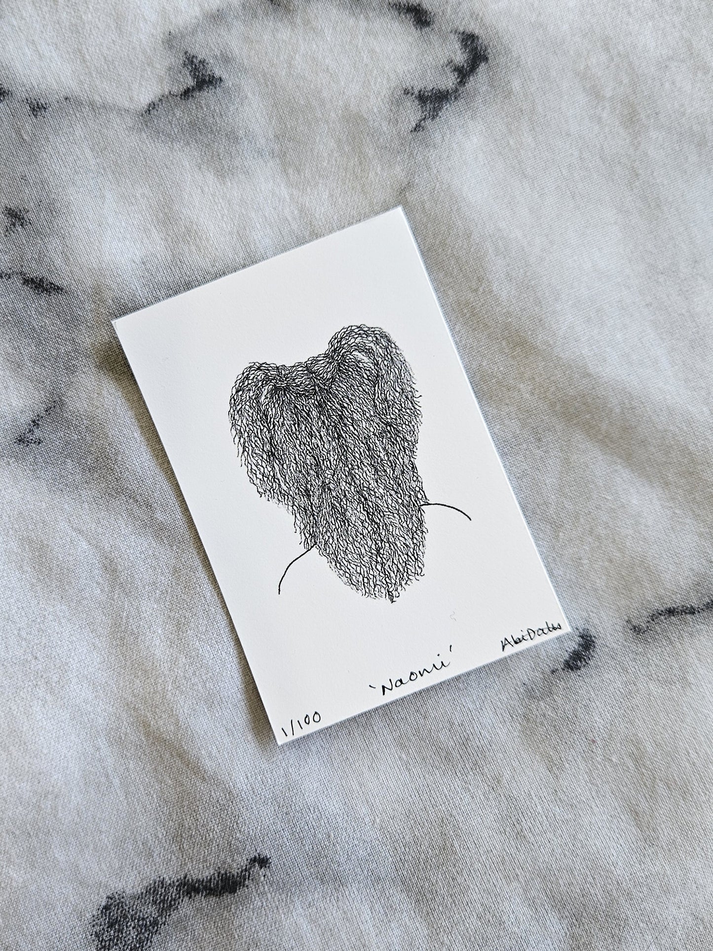 Naomi - Mini Giclee Print of Original Artwork