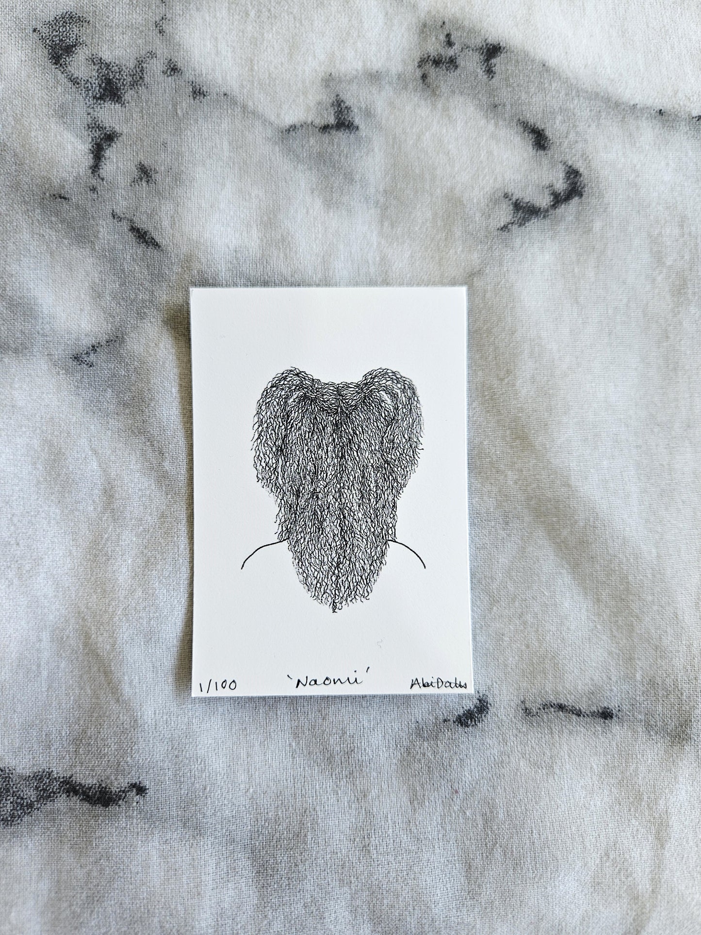 Naomi - Mini Giclee Print of Original Artwork