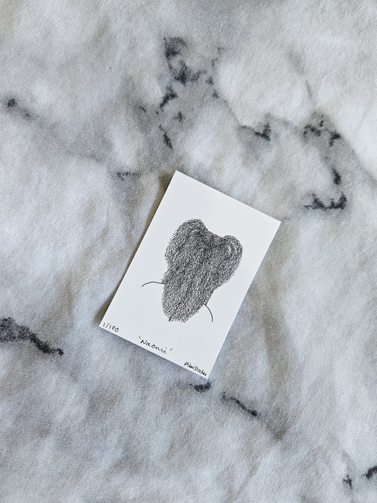 Naomi - Mini Giclee Print of Original Artwork