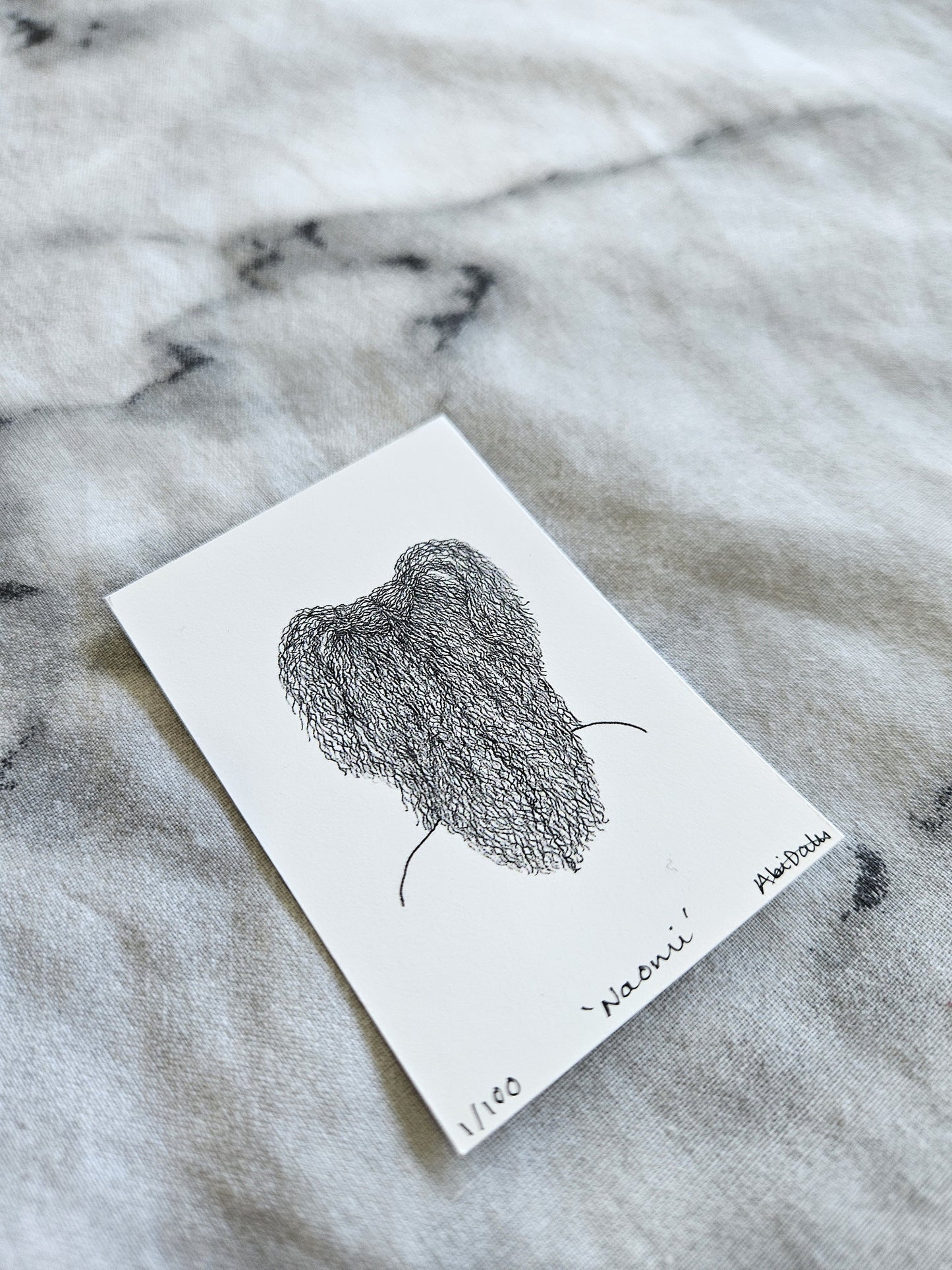 Naomi - Mini Giclee Print of Original Artwork