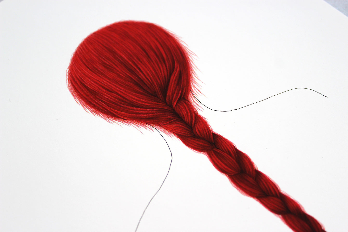 Scarlett - Giclee Print of Original Artwork