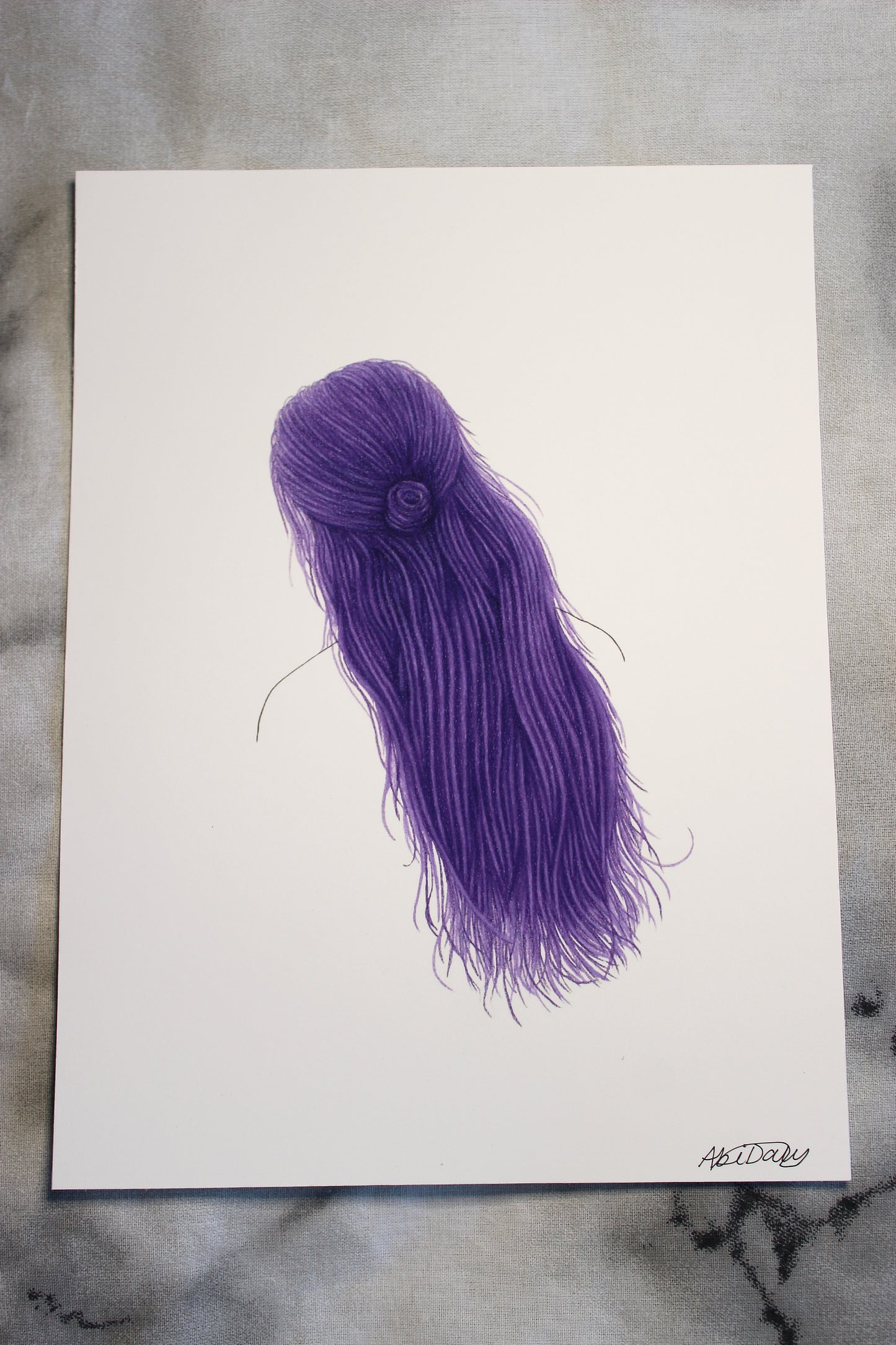 Violet - Giclee Print of Original Artwork