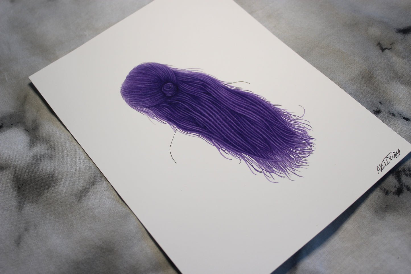 Violet - Giclee Print of Original Artwork