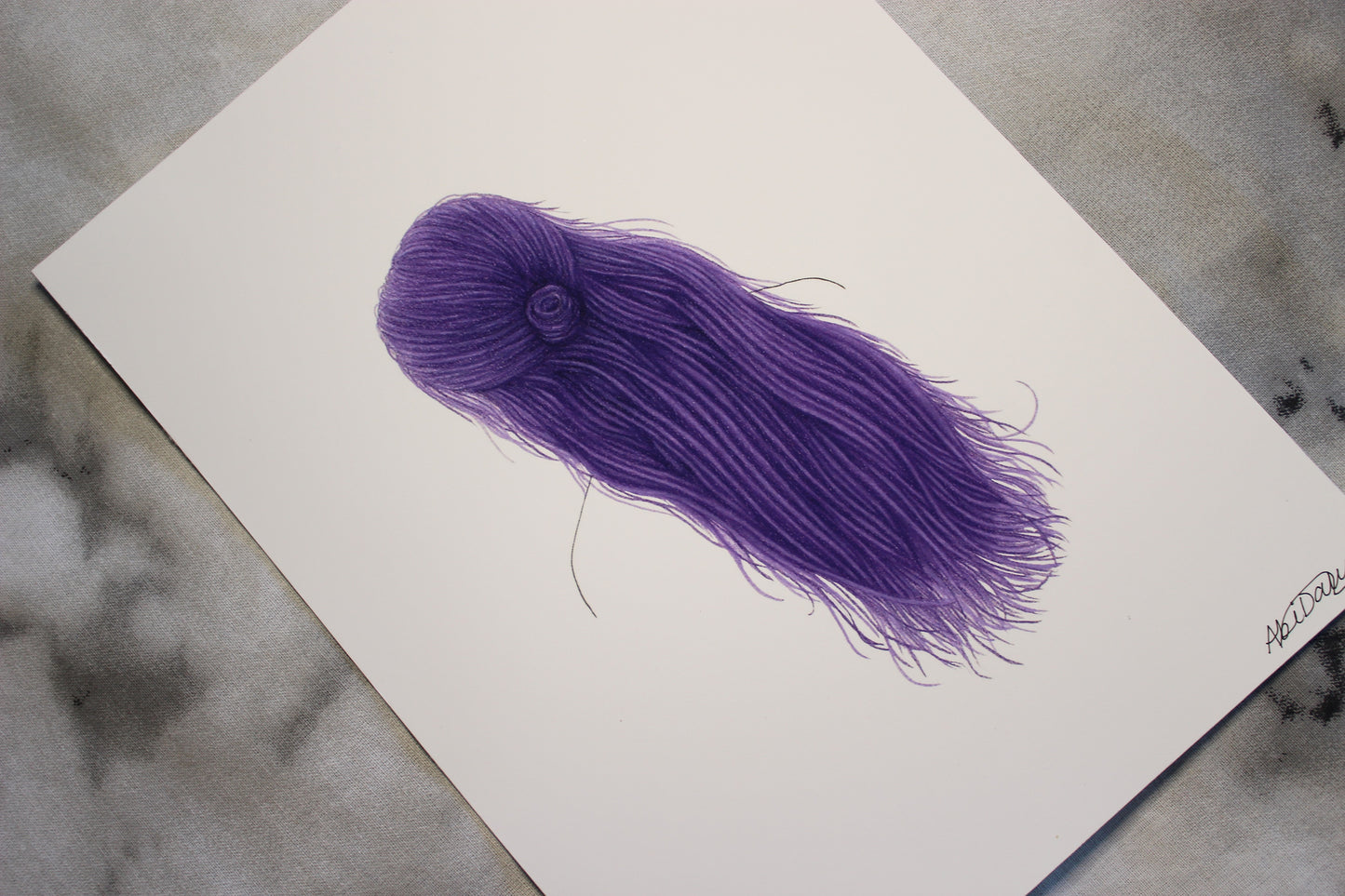 Violet - Giclee Print of Original Artwork