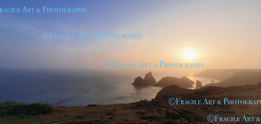 Kynance Cove in Landscape - Photograph